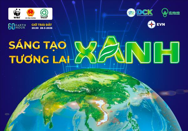 TMP lan tỏa thông điệp “Sáng tạo xanh - Tương lai xanh” hưởng ứng Giờ Trái đất 2026