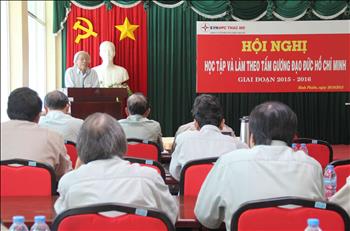 Học tập và làm theo tấm gương đạo đức Hồ Chí Minh