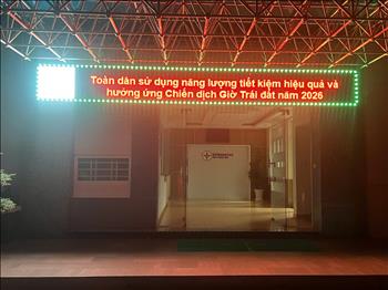 TMP tích cực tham gia Sự kiện Tắt đèn hưởng ứng Giờ Trái đất 2026